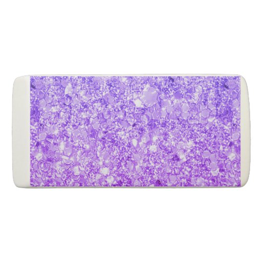 Pink And Blue Glitter Eraser (Back)