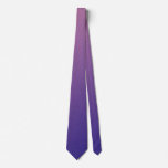 Pink And Blue Gradient Shimmer Neck Tie at Zazzle