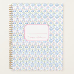 Pink and Blue Grandmillennial Planner