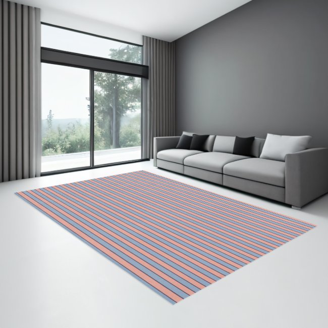 Pink and blue line stripes pattern