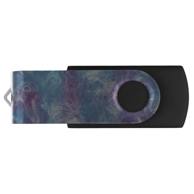 pink and blue marble flash drive (Back)