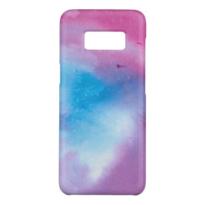 Pink and Blue Marble Watercolour Case-Mate Samsung Galaxy S8 Case