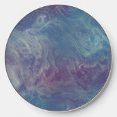 pink and blue marble wireless charger  (Front)