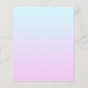 Pink and blue pastel gradient background flyer