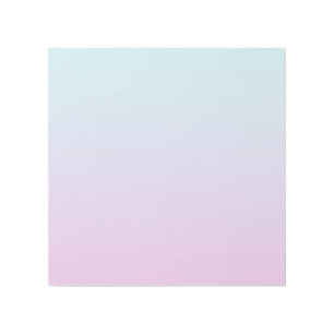 Pink and blue pastel gradient background gallery wrap
