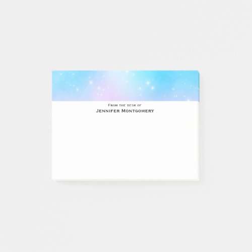 Pink and Blue Pastel Gradient Sky Post_it Notes