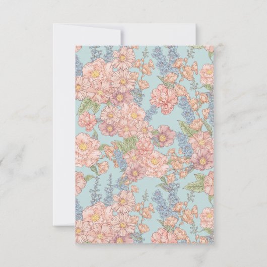 Pink and blue shabby chic How Big belly (Back)