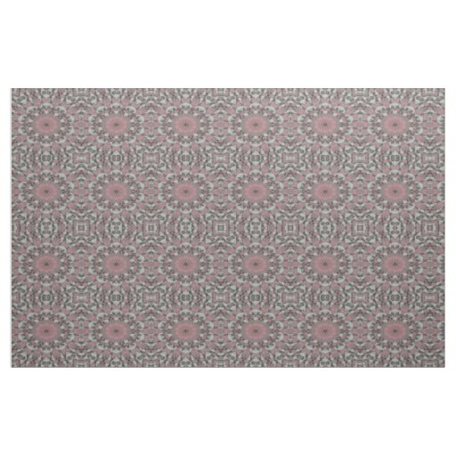 Pink and Blue Swirl Patterned Fabric