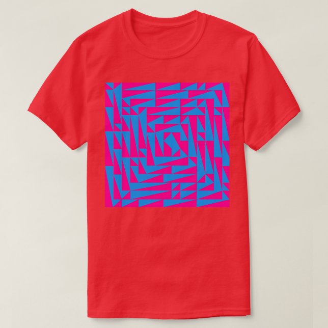 Pink and Blue T-Shirt (Design Front)