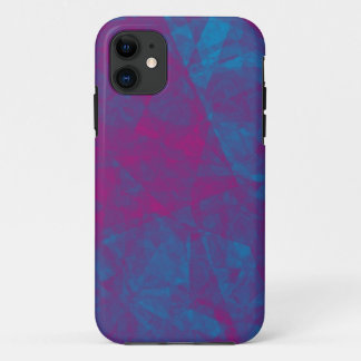 Pink and blue texture iphone case