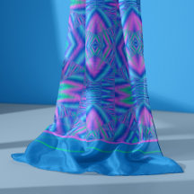 Pink and Blue Tribal Pattern