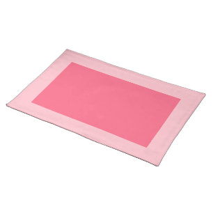 Pink and Bright Pink Placemat