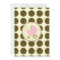 Pink and Brown Baby Shower Invitation