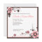 Pink and Brown Cherry Blossom Shower Invitation