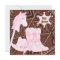 Pink and Brown Cowgirl Baby Shower