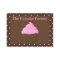 Pink and Brown Cupcake "chubby" Business Cards