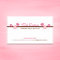 Pink and Brown Sakura Business Card