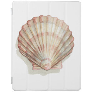 Pink and Cream Seashell iPad Smart Cover