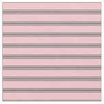[ Thumbnail: Pink and Dim Gray Lines Pattern Fabric ]
