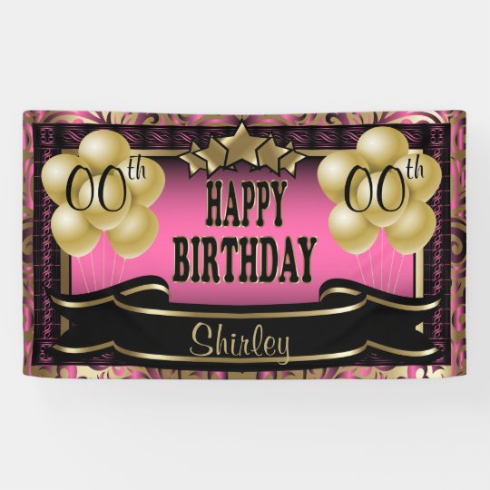 Happy 00th Birthday Kuchendekoration – Blauer Blitz Motiv Zum Stecken, 19,1 X 12,7 Cm