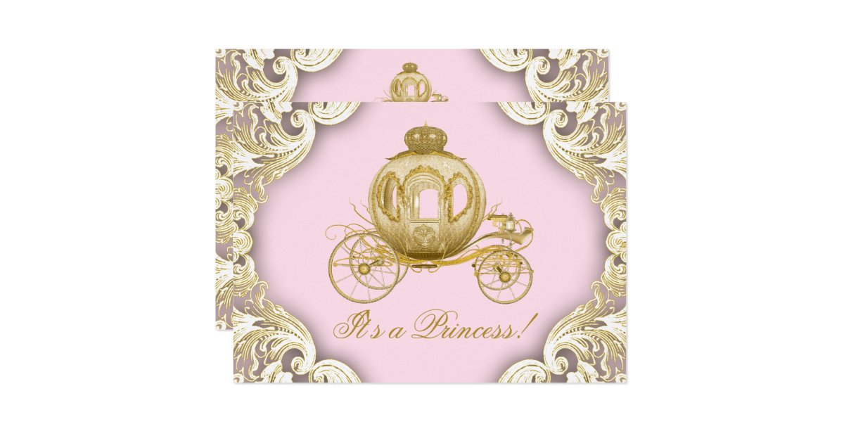pink_and_gold_carriage_royal_princess_baby_shower_card r3c0519c7947e492c84bf2bf7b1399646_6gdu5_630