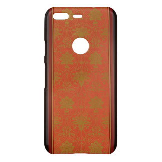 Pink And Gold Floral Pattern Uncommon Google Pixel Case