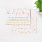 Pink and Gold Glitter Confetti Books For Baby (Desk)
