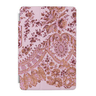 Pink And Gold Lace iPad Mini Cover