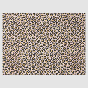 Pink and Gold Leopard Series Design 12 Tissue Paper