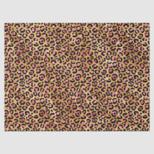Pink and Gold Leopard Series Design 13 Tissue Paper