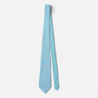 Pink and Gold Lines   Neck Tie