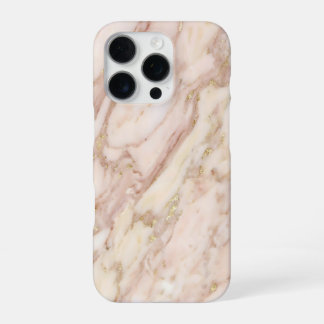 pink and gold marble iPhone 16 pro case