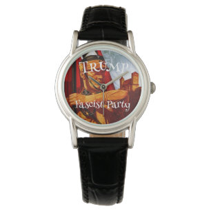Pink And Gold Mini Sparkling Trump Republican Watch