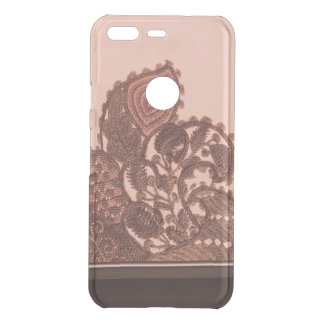 Pink And Gold Paisley  Uncommon Google Pixel Case