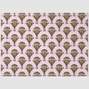 Pink and Gold Steampunk Series Design 47 Tissue Paper