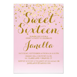 Sweet Sixteen Invitations Under $1 4