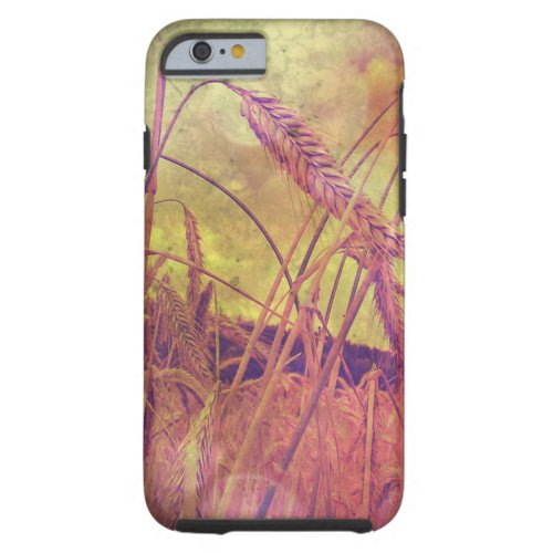 Pink And Gold Wheat iPhone 6 case