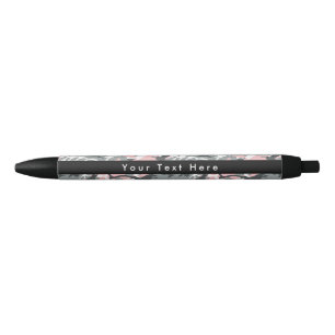 Pink and Gray Camo, Camouflage, Military, Army Pen