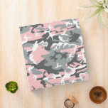 Pink and Gray Camouflage, Military, Army 3 Ring Binder<br><div class="desc">Elegant,  stylish and sophisticated camouflage pattern in pink and gray color. Modern and trendy gift,  perfect for the military lover in your life.</div>