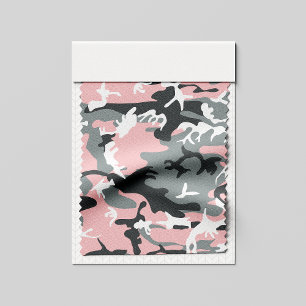 Pink and Gray Camouflage, Military, Army Fabric
