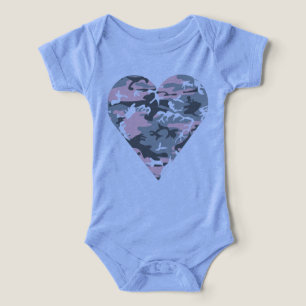 Pink and Gray Camouflage, Military, Army Infant T-shirt