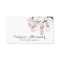 Pink and Gray Mason Jars Business Card