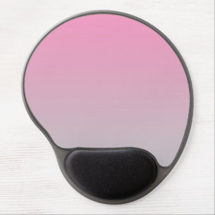 “Pink And Gray Ombre” Gel Mouse Pad