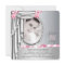 Pink and Gray Photo Sweet 16 Birthday Party