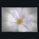 pink and gray placemat<br><div class="desc">Pink spring flower on gray background</div>