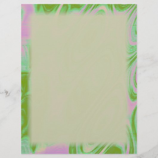 Pink and Green Blank (Front)