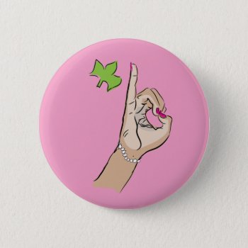 Pink And Green Button by dawnfx at Zazzle