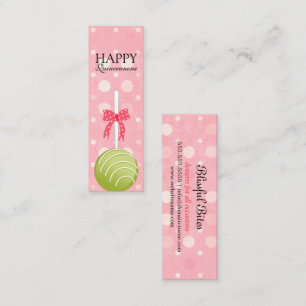 Pink and Green Cake Pops Happy Quinceanera Tags