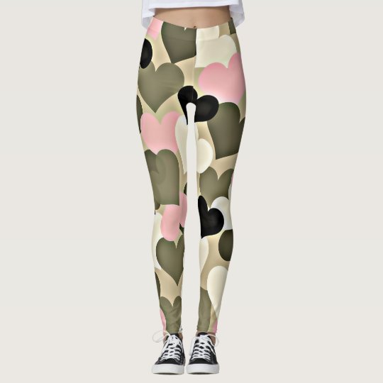 pink and green leggings