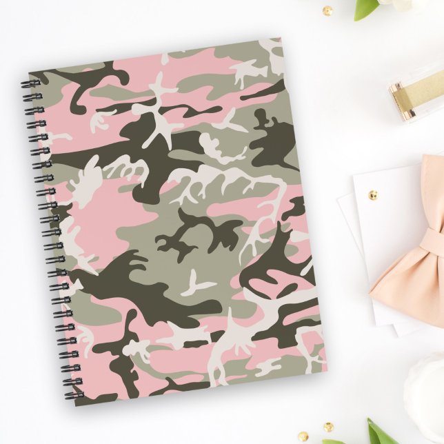 Pink and Green Camouflage, Military, Army Planner (Creator Uploaded)